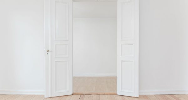 Canva - Doorway of Empty White House Interior