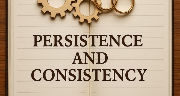 An open Bible on a wooden table with a small wooden cross and a green ivy vine, symbolizing faith, spiritual growth, and personal transformation.